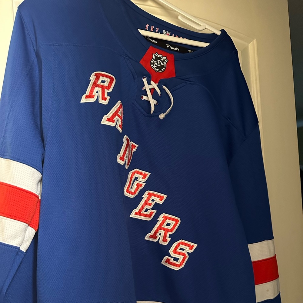 Mens NHL NY Rangers jersey